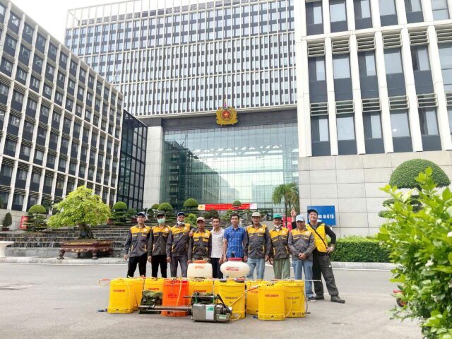 Công ty phun khử trùng- xịt khuẩn uy tín số 1 tại Hà Nội